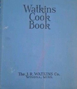 J.R. Watkins Co. Watkins Cook Book Hardcover Cookbook English