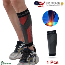 Leg Compression Sleeve Calf Support Sock Brace Pain Relief Men Women Gym Sports