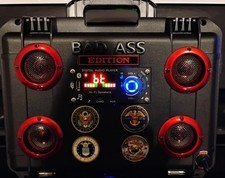 Custom Military Tribute BoomBox - Bluetooth / Radio - Rugged NOCO Case - DIY