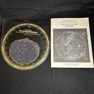 Miller Planisphere Star Wheel Constellation Chart Stargazing Tool 1996 + Bonus