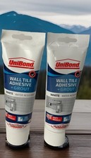 2 x UniBond Ultra Force Anti-Mould Wall Tile adhesive & Grout Tube - White 300g