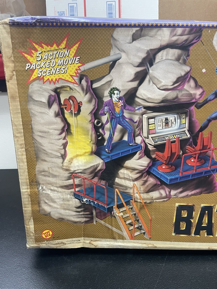 SECRETBASECURETOY HANG BATCAVE 地獄箱ヘルボックス Vintage Batman 1989 Batcave Playset Toy Biz Sealed Box Damage | eBay