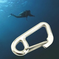 Brand New Dving Hook Outdoor Tools Safety Scuba Diving Silver Simple Hook