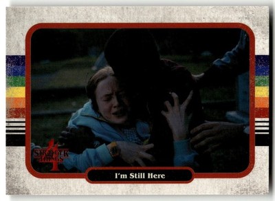 2023 Zerocool Stranger Things Season 4 Card #58 Lucas & Max, I'm Still Here