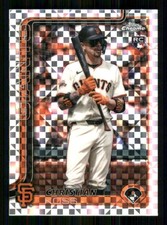 2025 Topps Chrome Update X-Fractors #USC26 Christian Koss RC Giants 65996