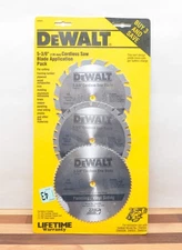 DeWalt DW9059 5-3/8" Circular Saw Combo Pack 3 Blades for DW930 DW935 DW930k