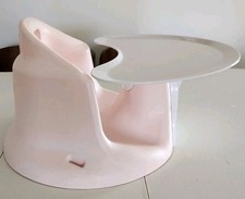 Baby Floor  Booster Seat with Tray - Pink