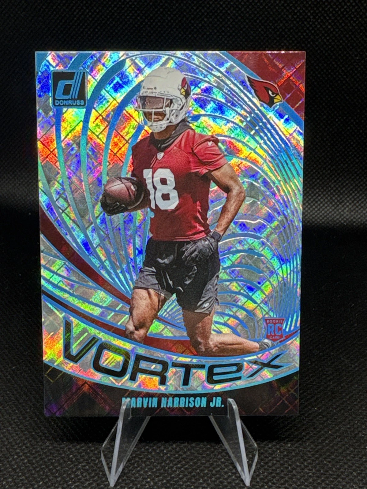 Marvin Harrison Jr. Panini Donruss Vortex #VORMHJ Cosmic