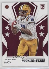 2020 Panini Rookies & Stars Rookie Thaddeus Moss #183 14x1