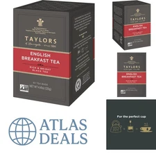 English Breakfast Tea – 50 Eco-Friendly Black Tea Bags, Certified
