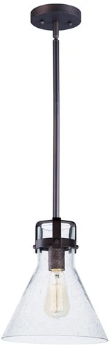 Maxim Seafarer 10" Wide Oil-Rubbed Bronze Mini Pendant - Picture 2 of 5