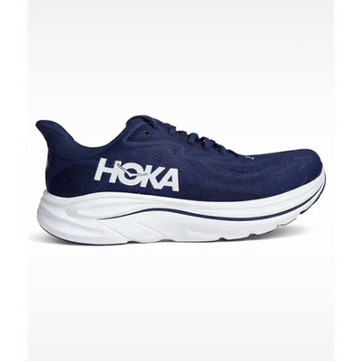 Hoka One One Clifton 10 Herren Laufschuhe Blau Weiß Mesh EU 46 Atmungsaktiv