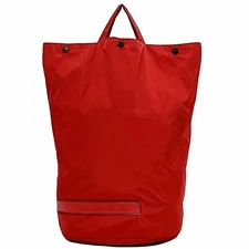 Prada Drawstring Bag EC23671 Red Nylon Prada Sports Vintage Authentic