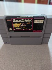 Super Nintendo SNES Race Drivin' Tested Combine Ship
