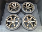 4x Genuine Rota Grid 5x100 18 Gunmetal Alloy Wheels + Kumho Tyres VAG SUBARU