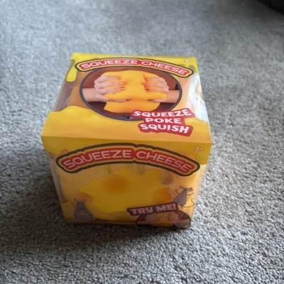 Sunny Zone Giggle Zone Large Squeeze Cheese Sensory Toy