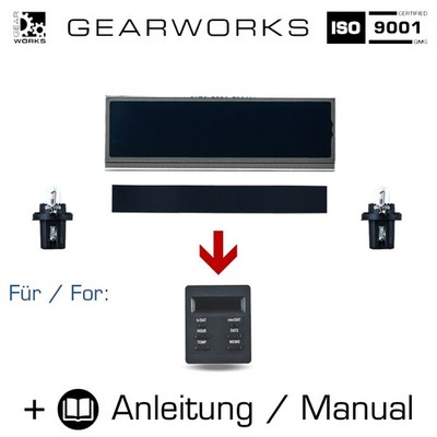 Display Bordcomputer für BMW E30 3er Außentemperaturanzeige Bedienteil BC1