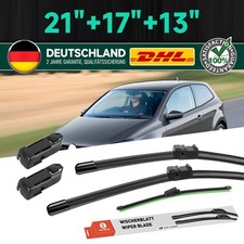 Scheibenwischer Vorne Hinten Satz Für VW POLO 9N BJ 2002-2009 525mm+425mm+330mm