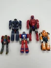 vintage hasbro g1 transformers pretenders robot and action masters lot of 5