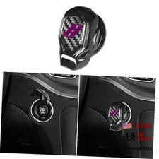 Push Start Button Cover fit for Dodge Challenger Charger Durango Purple