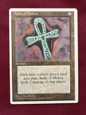 Ankh of Mishra Artifact MTG Magic the Gathering Fourth Edition