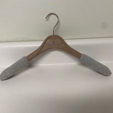 Brunello Cucinelli Clothing Hanger 15" Size 39 Removable Fabric Pads