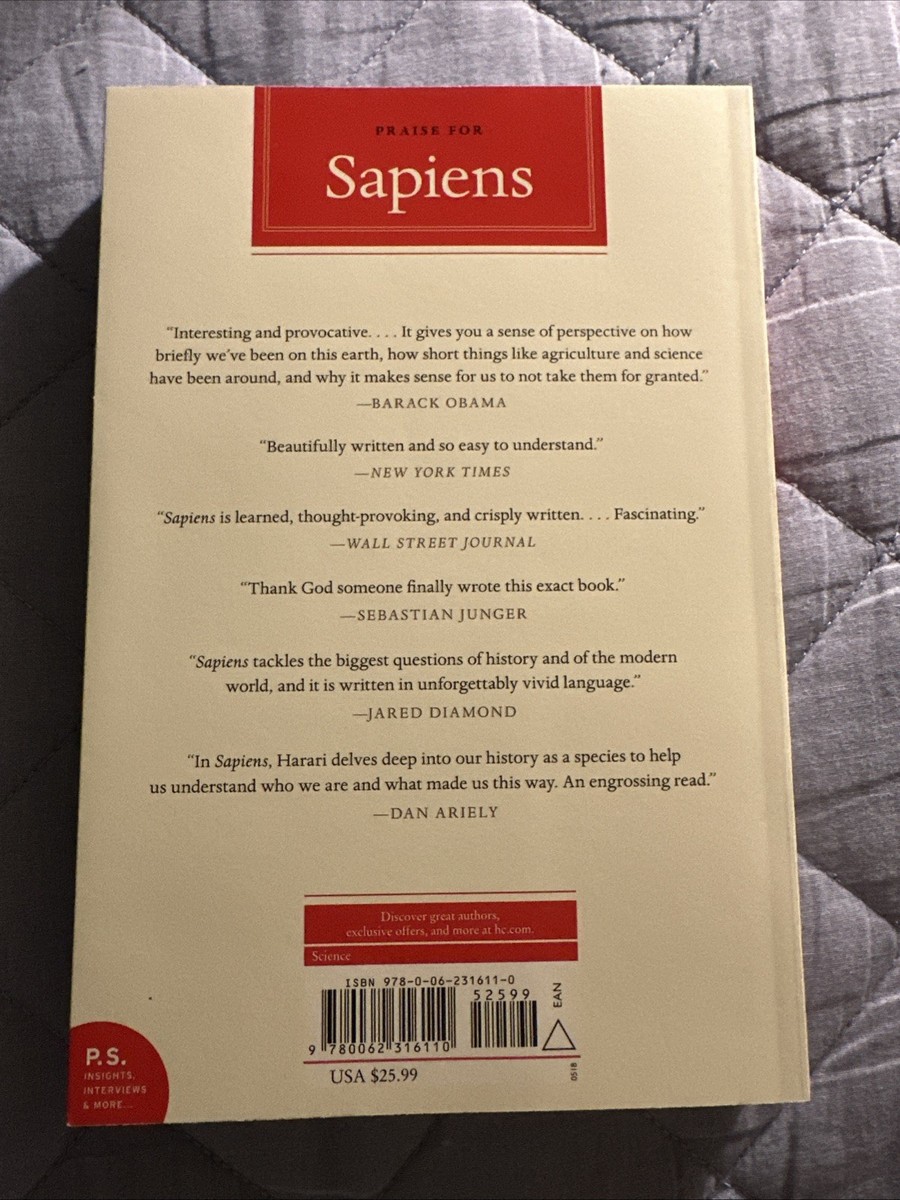 Sapiens : A Brief History of Humankind by Yuval Noah Harari