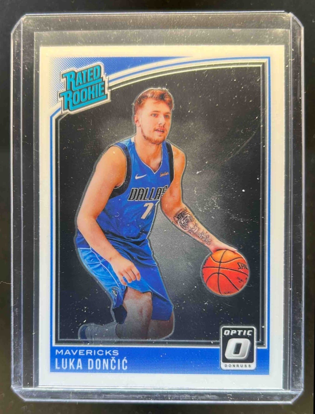 2018-19 Donruss Optic Luka Doncic Rookie RC #177 Mavericks