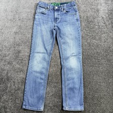 Levi's 511 Jeans Youth Boys Size 12 Reg Blue Denim Adjustable Waist W26xL27