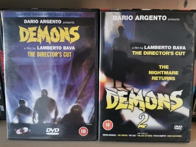 Dario Argento Demons + Demons 2 Directors Cut DVD