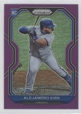 2021 Panini Prizm Tier II Purple Prizm Alejandro Kirk #169 1p1a