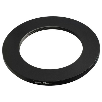 Step Down Ring Adapter 72mm auf 49mm für Nikon 18-200 mm 3.5-5.6 AF-S DX G IF E