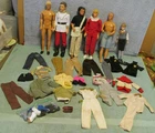 Ken Doll/Clothes/Harry Potter Doll W/2 Gowns Lot~5 Ken Dolls~Vtg Ken Clothes~SEE