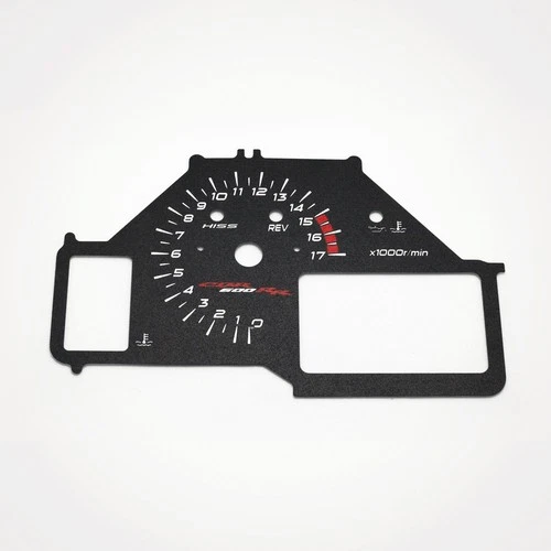 Honda CBR 600 RR 2003-2006 PC37 Gauge Faces BLACK
