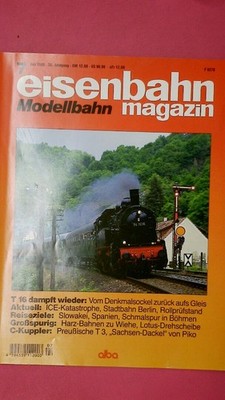 237837 EISENBAHN MODELLBAHN MAGAZIN NR. 7 JULI 1998/36. JAHRGANG