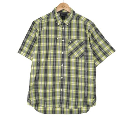 Peak Performance Vintage Plaid Button-Down Shirt For Men Relaxed Fit S