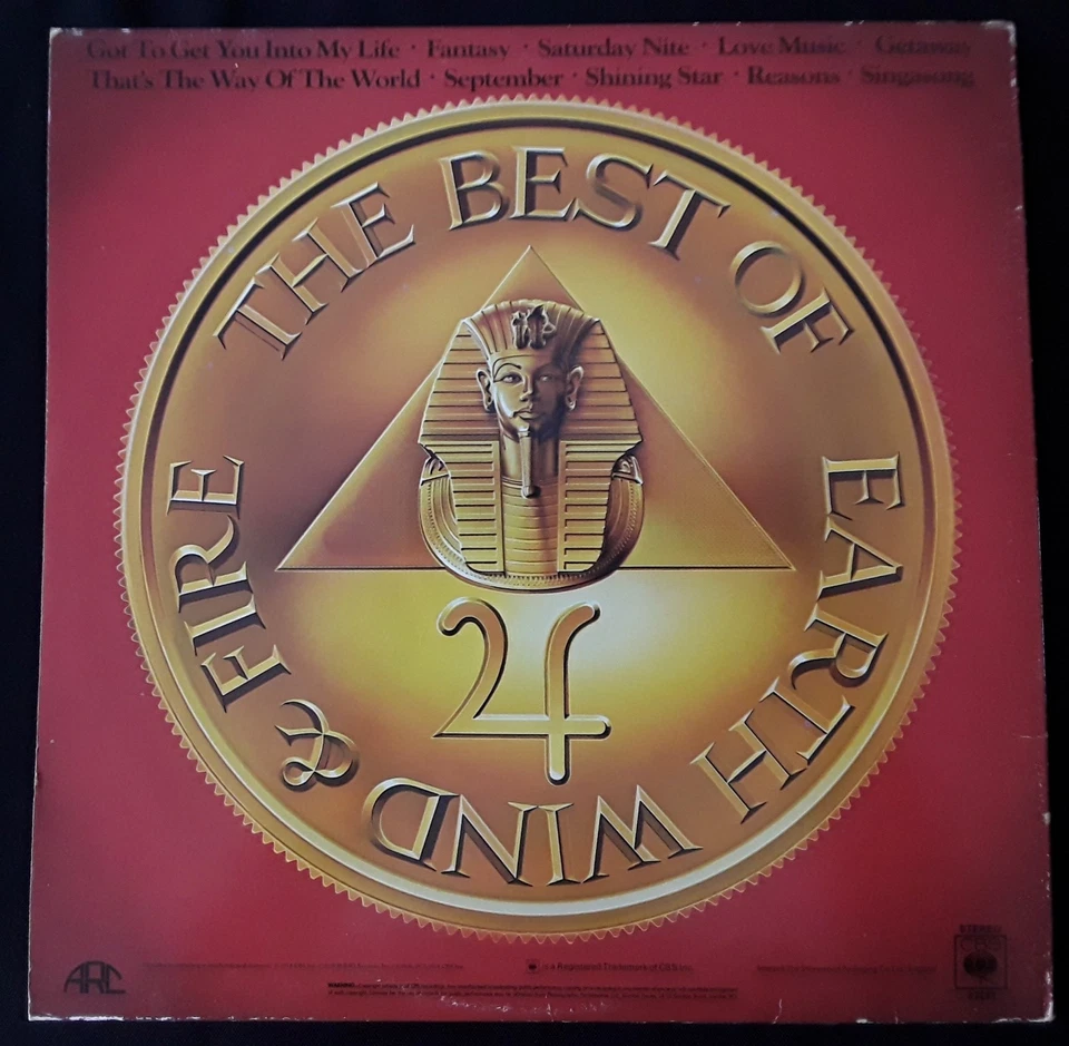 The Best Of Earth Wind & Fire Vol. I - LP - 33T - UK 1978 - VG+/VG+ - Photo 3/3