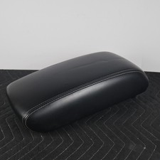 11-20 Jeep Grand Cherokee Durango Center Console Lid Arm Rest Black Leather