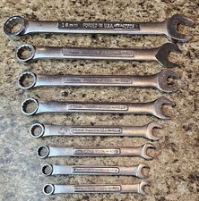 Craftsman 8pc Metric 12pt Combination Wrench Set, VV/VɅ USA