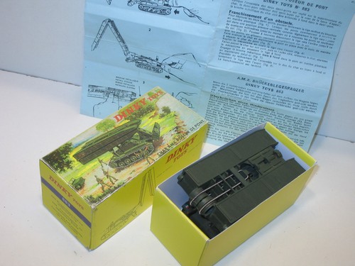 Dinky Toys - Char Poseur De Pont AMX Version N1, Modèle Militaire En Métal, Occasion