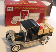 1916 Studebaker Die-cast Tanker Bank Spec Castr New 22505 Liberty classic