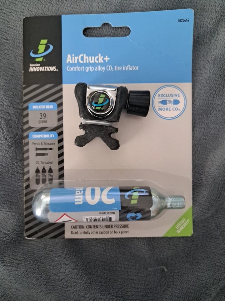 Infladores de CO2 Genuine Innovations. Consigue dos, ambos AirChuck+ Foto 4 de 4