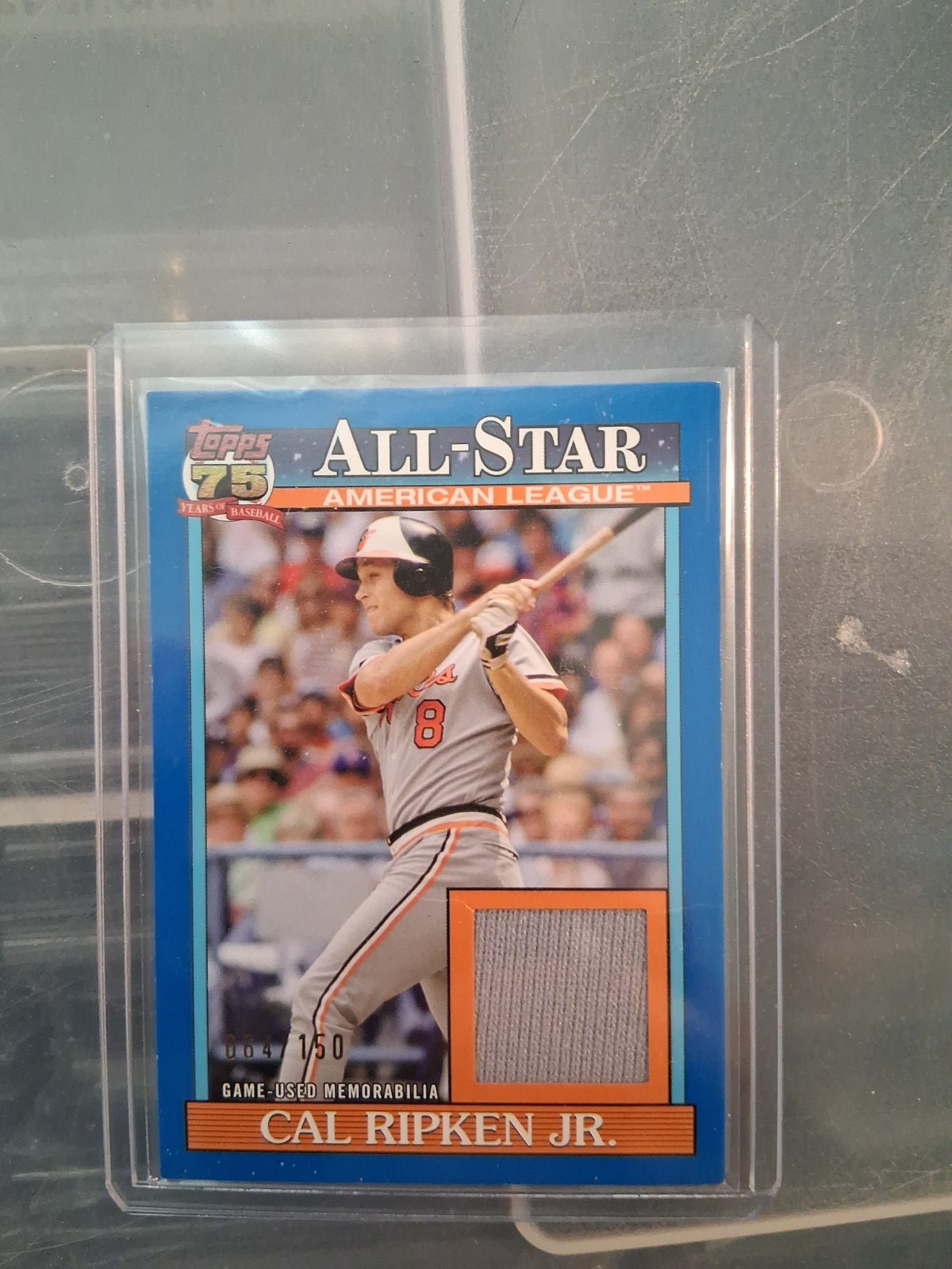 3026 Topps Cal Ripken Allstar Relic /150 | eBay