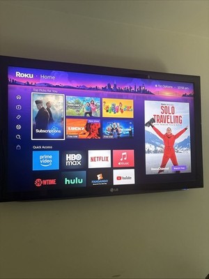 LG 50 Inch HDTV Flat Screen TV + Included Roku Streaming Stick with Remote