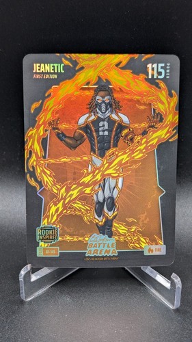 2026 Bo Jackson Battle Arena Jeanetic `Ashton Jeanty` RC #BF-145 BattleFoil FIRE