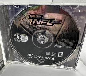 SEGA DREAMCAST SEGA SPORTS NFL 2K2 GAME WORKS TESTED