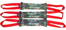 Lot Of 3 Operation Good Boy, Fire Hose Military Intelligence Tug Toy for Dogs