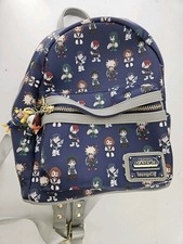 Loungefly My Hero Academia Group Allover Print MHA Womens Double Strap...