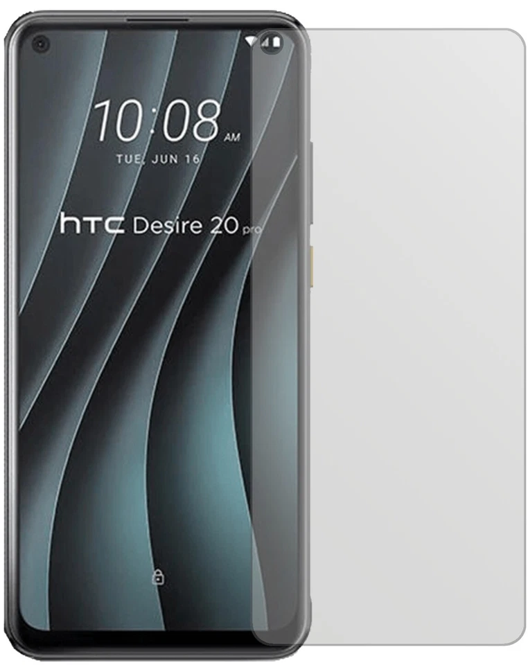 2x Screen Protector for HTC Desire 20 Pro Protection Anti Glare dipos - Image 2 of 4