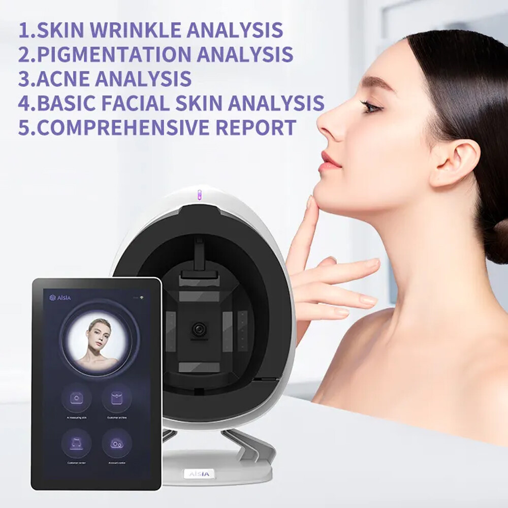 Portable 3D Face Scanner Tester Digital Diagnostic Facial Skin